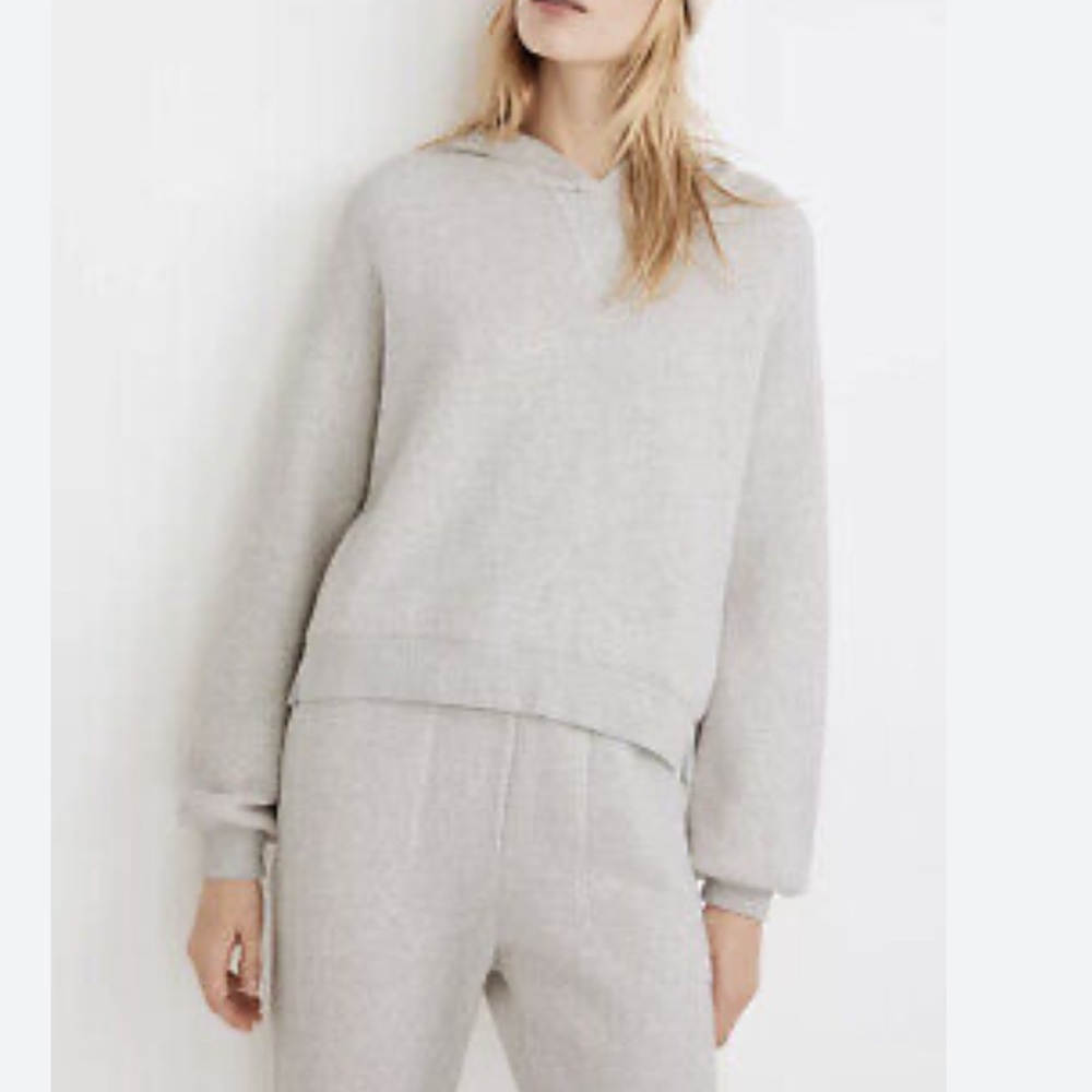 Madewell MWL Airyterry Sweatshirt Hoodie